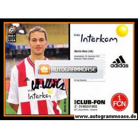 Autogramm Fussball | 1. FC Nürnberg | 1998 | Martin MOLZ