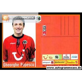 Autogramm Fussball | Hannover 96 | 2002 | Gheorghe POPESCU