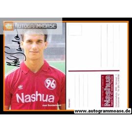 Autogramm Fussball | Hannover 96 | 1989 Druck | Axel SUNDERMANN