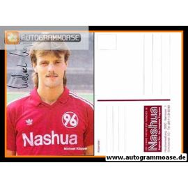 Autogramm Fussball | Hannover 96 | 1989 Druck | Michael KÖPPER