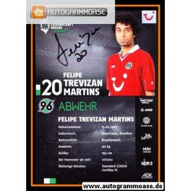 Autogramm Fussball | Hannover 96 | 2012 | Felipe TREVIZAN MARTINS