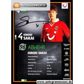 Autogramm Fussball | Hannover 96 | 2012 | Hiroki SAKAI