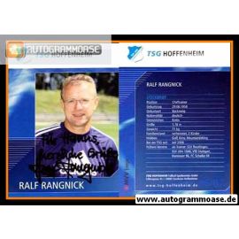 Autogramm Fussball | TSG 1899 Hoffenheim | 2006 | Ralf RANGNICK (2)