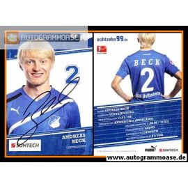 Autogramm Fussball | TSG 1899 Hoffenheim | 2011 | Andreas BECK