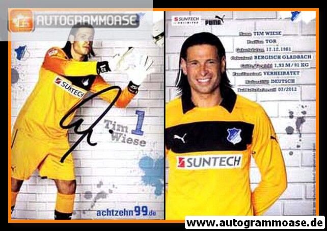 Autogramm Fussball | TSG 1899 Hoffenheim | 2012 | Tim WIESE