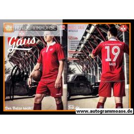 Autogramm Fussball | 1. FC Kaiserslautern | 2015 | Marcel GAUS