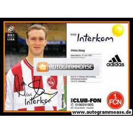 Autogramm Fussball | 1. FC Nürnberg | 1998 | Niklas SKOOG