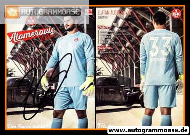 Autogramm Fussball | 1. FC Kaiserslautern | 2015 | Zlatan ALOMEROVIC