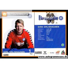Autogramm Fussball | Karlsruher SC | 2012 | Dirk ORLISHAUSEN