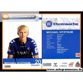Autogramm Fussball | Karlsruher SC | 2013 | Michael VITZTHUM