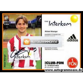 Autogramm Fussball | 1. FC Nürnberg | 1998 | Michael WIESINGER