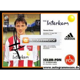Autogramm Fussball | 1. FC Nürnberg | 1998 | Thomas ZIEMER