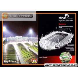 AK Fussball | Bayer Leverkusen | 2002 | BayARENA