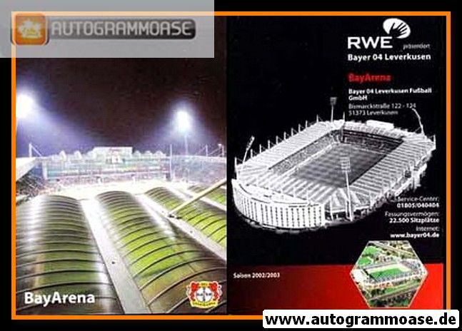 AK Fussball | Bayer Leverkusen | 2002 | BayARENA