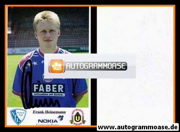 Autogramm Fussball | VfL Bochum | 1993 | Frank HEINEMANN
