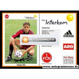 Autogramm Fussball | 1. FC Nürnberg | 1999 | Tomasz KOS