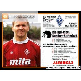 AK Fussball | SV Waldhof Mannheim | 1989 | Uwe ZIMMERMANN