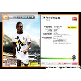Autogramm Fussball | Borussia Mönchengladbach | 2012 | Peniel MLAPA