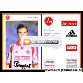 Autogramm Fussball | 1. FC Nürnberg | 2000 | David BERGNER