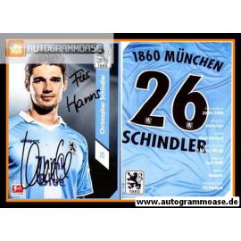 Autogramm Fussball | TSV 1860 München | 2013 | Christopher SCHINDLER