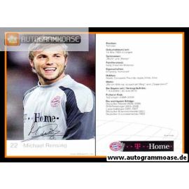Autogramm Fussball | FC Bayern München | 2007 Druck | Michael RENSING