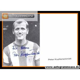Autogramm Fussball | FC Bayern München | 1960er Retro | Peter KUPFERSCHMIDT (Portrait SW) 1