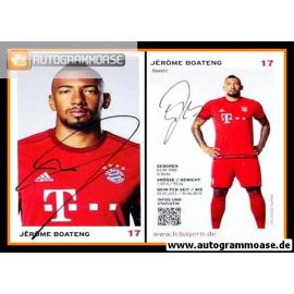 Autogramm Fussball | FC Bayern München | 2015 | Jerome BOATENG