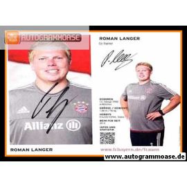 Autogramm Fussball (D) | FC Bayern München | 2015 | Roman LANGER