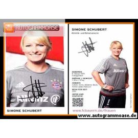 Autogramm Fussball (D) | FC Bayern München | 2015 | Simone SCHUBERT