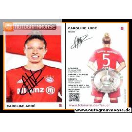 Autogramm Fussball (D) | FC Bayern München | 2015 | Caroline ABBE