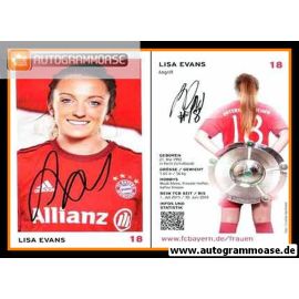 Autogramm Fussball (D) | FC Bayern München | 2015 | Lisa EVANS