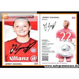 Autogramm Fussball (Damen) | FC Bayern München | 2015 | Jenny GAUGIGL