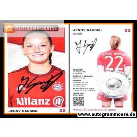 Autogramm Fussball (D) | FC Bayern München | 2015 | Jenny GAUGIGL