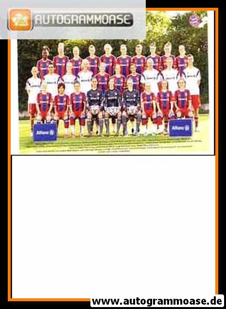 Mannschaftskarte Fussball (D) | FC Bayern München | 2014