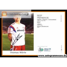 Autogramm Fussball (D) | FC Bayern München | 2014 | Thomas WÖRLE