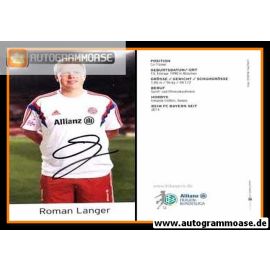 Autogramm Fussball (D) | FC Bayern München | 2014 | Roman LANGER