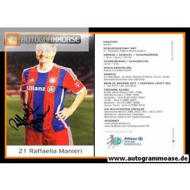 Autogramm Fussball (D) | FC Bayern München | 2014 | Raffaella MANIERI