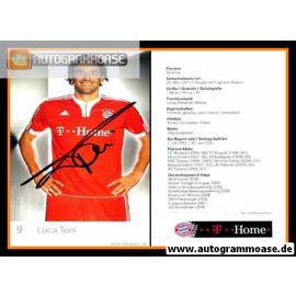 Autogramm Fussball | FC Bayern München | 2009 | Luca TONI