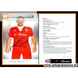 Autogramm Fussball | FC Bayern München | 2009 Druck | Franck RIBERY