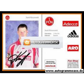 Autogramm Fussball | 1. FC Nürnberg | 2000 | Jacek KRZYNOWEK