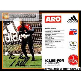 Autogramm Fussball | 1. FC Nürnberg | 1997 | Andreas HILFIKER