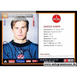 Autogramm Fussball | 1. FC Nürnberg | 2002 | Darius KAMPA