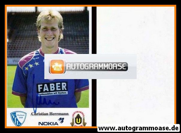 Autogramm Fussball | VfL Bochum | 1993 | Christian HERRMANN