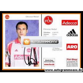Autogramm Fussball | 1. FC Nürnberg | 2000 | Christian MÖCKEL