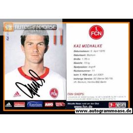 Autogramm Fussball | 1. FC Nürnberg | 2002 | Kai MICHALKE