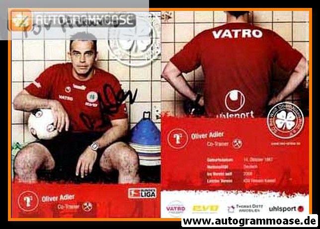 Autogramm Fussball | Rot-Weiss Oberhausen | 2008 | Oliver ADLER