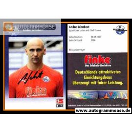 Autogramm Fussball | SC Paderborn 07 | 2009 | Andre SCHUBERT