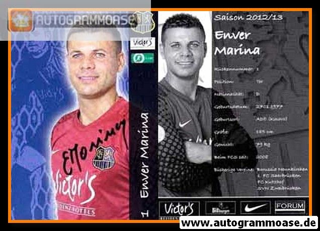 Autogramm Fussball | 1. FC Saarbrücken | 2012 | Enver MARINA