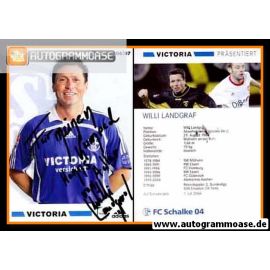 Autogramm Fussball | FC Schalke 04 | 2006 | Willi LANDGRAF