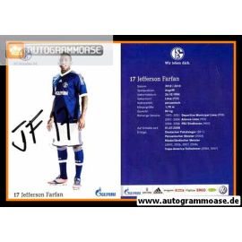 Autogramm Fussball | FC Schalke 04 | 2012 | Jefferson FARFAN